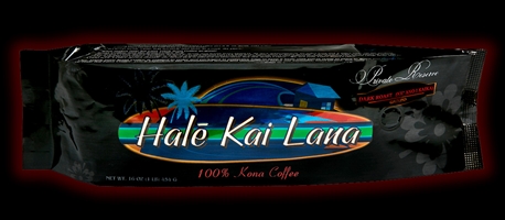 1 lb (16 ounce) Pure Kona Coffee Dark Roast Coffee Ground