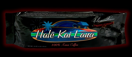 1/2 lb. (8 oz.) Kona Coffee, Dark Roast, Whole Bean