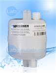 Meissner Filter Capsule, Stylux PES Membrane Media, 0.2 Micron, 500 cm2, 1/4" Male NPT Inlet & Outlet, Vent