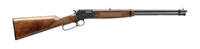 Browning BL-22 Grade II lever action rimfire rifle in 22 S/L/LR with blued engraved receiver, walnut stock, 20 inch barrel, and tubular magazine