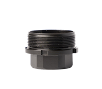 Precision-machined HUXWRX HUB Stiction Lock Adapter compatible with Stiction Lock Comp 556 and Dead Air Xeno devices