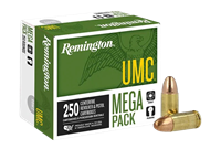 Remington UMC 9mm Luger 115 Grain FMJ 50 Round Box ammunition 23777