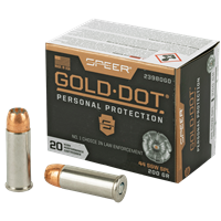 Speer Gold Dot .44 S&W Special 200 Grain GDHP 20 Round Box 23980GD