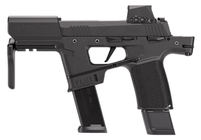 SIG SAUER P365-FLUX TACKIT 9mm black PDW with 6 inch barrel ROMEO-X SIG-LOC