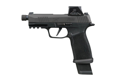 SIG SAUER P365-XMACRO TACOPS ROMEO-X SIG-LOC 9mm pistol with 4.3 inch threaded barrel in black