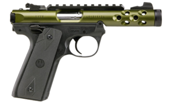 Ruger Mark IV 22/45 Lite 22 LR OD Green Threaded Barrel 43916