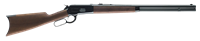 Winchester Model 1886 Short Rifle 45-70 Govt lever action rifle with 24 inch blued barrel, Grade I walnut stock, full length tube magazine, crescent buttplate, and Marble Arms sights