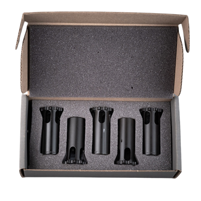 SilencerCo Common Piston Kit AC728 Five Black Nitride Suppressor Pistons