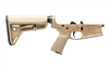Aero Precision M5 Complete Lower Receiver with FDE MOE Grip & SL Carbine Stock in FDE Cerakote