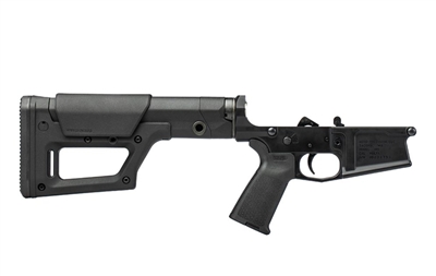 Aero Precision M5 .308 Complete Lower Receiver with Magpul PRS Lite Stock in Anodize Black