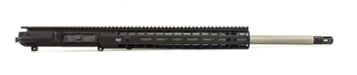 AERO PRECISION M5E1 24" 6.5 CREEDMOOR STAINLESS STEEL BARREL COMPLETE UPPER RECEIVER - 15" MLOK BLACK