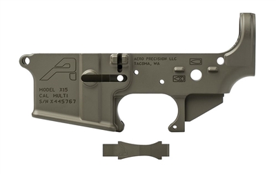 AERO PRECISION AR15 STRIPPED LOWER GEN 2 RECEIVER- OD CERAKOTE