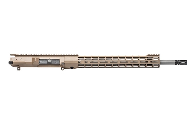 AERO PRECISION M5 ATLAS S-ONE 18" .308 STAINLESS STEEL COMPLETE UPPER RECEIVER - 15" MLOK FDE