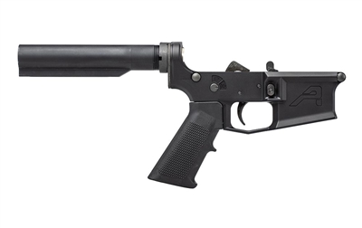 Aero Precision M4E1 Carbine Complete Lower Receiver with A2 Grip and No Stock - Black