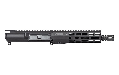 AERO PRECISION M4E1 THREADED 8" .300 BLACKOUT COMPLETE UPPER RECEIVER WITH NO FORWARD ASSIST ATLAS R-ONE HANDGUARD - MLOK BLK