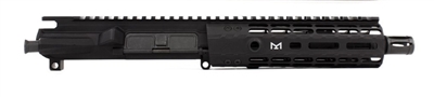 AERO PRECISION M4E1 ENHANCED 7.5" 5.56 BARREL COMPLETE UPPER WITH ATLAS R-ONE HANDGUARD - MLOK BLK