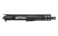 AERO PRECISION M4E1 THREADED COMPLETE UPPER 7.5" 5.56 BARREL WITH ATLAS R-ONE HANDGUARD - MLOK BLK