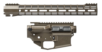 AERO PRECISION M4E1 BUILDER SET PATRIOT BROWN BUILDER SET W/ ATLAS S-ONE 15" MLOK RAIL