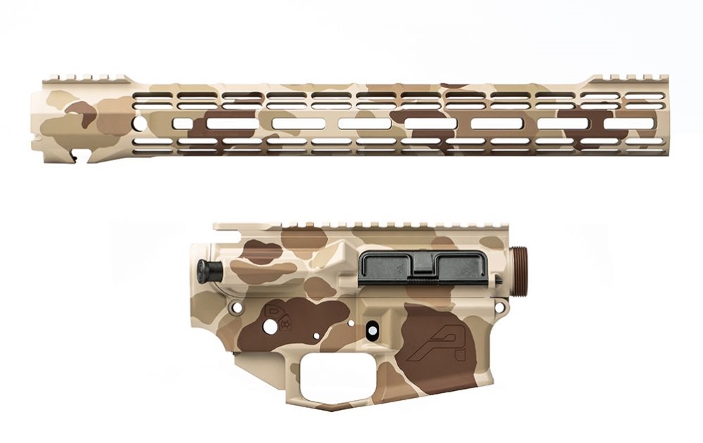 Aero Precision M4E1 Builder Set Arid Frogskin Camo Builder Set w