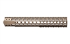 AERO PRECISION 308 AR ENHANCED QUAD HANDGUARD 15" RAIL - GEN2 FLAT DARK EARTH