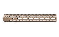 AERO PRECISION 308 AR ENHANCED M-LOK HANDGUARD 15" RAIL - GEN2 FLAT DARK EARTH