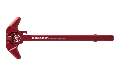 Aero Precision AR15/M4 5.56 Ambidextrous BREACH Charging Handle with Large Lever -Bordeaux Red Anodized