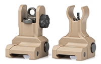 AERO PRECISION AR15 FRONT FLIP-UP SIGHT SET GEN 2 - FDE