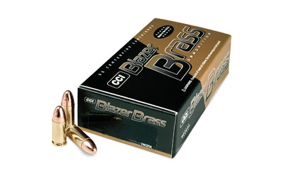 BLAZER BRASS 9MM LUGER - 115 GRAIN FMJ