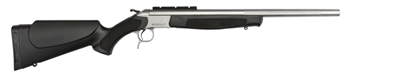 CVA SCOUT .44 MAGNUM STAINLESS STEEL WITH BLACK STOCKS WITH FLUTED BARREL