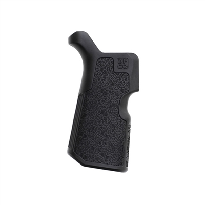 Die Free Co Kung Fu Grip - Ergonomic AR15/M4 and AR10/SR25 firearm accessory, designed for natural fighting posture, reduced angle, and enhanced finger groove for improved comfort and reduced hand fatigue.