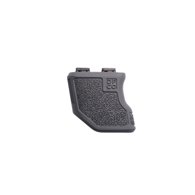 Die Free Co Kung Fu Grip - Ergonomic AR15/M4 and AR10/SR25 firearm accessory, designed for natural fighting posture, reduced angle, and enhanced finger groove for improved comfort and reduced hand fatigue. Gray