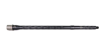 FAXON MATCH SERIES PATENTED 18" FLAME FLUTED .223 WYLDE RIFLE-LENGTH 416-R STAINLESS QPQ NITRIDE 5R NICKEL TEFLON EXTENSION AR-15 BARREL