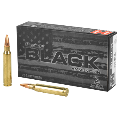 HORNADY BLACK 223 REM 75GR BTHP MATCH AMMO 80267