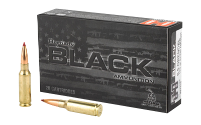 HORNADY BLACK 6.5 GRENDEL 123GR ELD MATCH AMMUNITION â€“ 20RD BOX