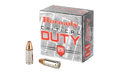 HORNADY 9MM+P 135GR CRITICAL DUTY 25/250