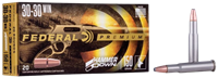 Federal Premium HammerDown 30-30 Winchester 150 Grain Bonded Soft Point 20 Round Box LG30301