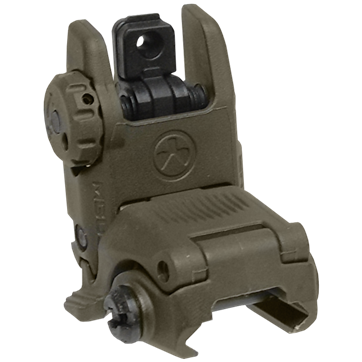 MAGPUL MBUS REAR FOLDING BACKUP SIGHT - OLIVE DRAB GREEN