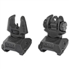 MEPROLIGHT FOLDING BACK-UP SIGHT SET WITH SELF-ILLUMINATED NIGHT SIGHTS