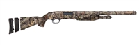 MOSSBERG 500 BANTAM YOUTH 20 GUAGE PUMP SHOTGUN WITH 3" CHAMBER 22" VENT RIB ACCUCHOKE  5+1 CAPACITY WOOD FURNITURE