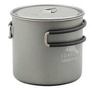 TOAKS Titanium 600ml Pot with lid