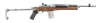 Ruger Mini-14 Tactical .300 Blackout 16.12 Inch Stainless Rifle with Walnut Stainless Side-Folder Stock 5896