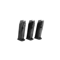 Shield Arms S15 Combo Pack 1 with Three Gen 3 15-Round Magazines and Black Nitride Steel Mag Catch for Glock 43X and Glock 48