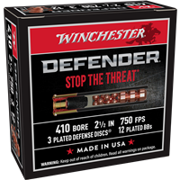 Winchester Defender Supreme Elite 410 Gauge Ammunition