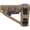 SB TACTICAL SBA4 PISTOL STABILIZING BRACE - FLAT DARK EARTH