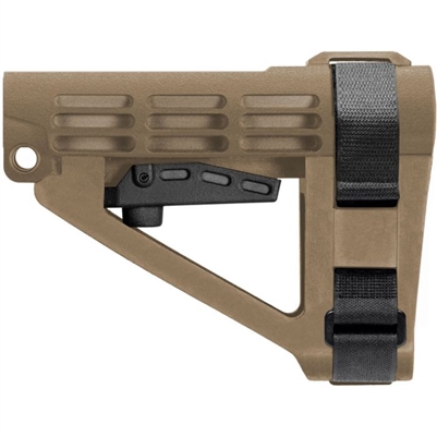 SB TACTICAL SBA4 PISTOL STABILIZING BRACE - FLAT DARK EARTH