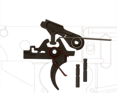 Schmid 2-Stage Curved Face DLC Elite AR-15 Fire Control Group 3.5 Lbs
