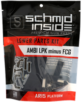 Schmid Inside AMBI Lower Parts Kit Less Fire Control Group AR-15 SI-LPK-AMBI-1