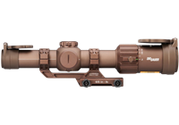 SIG SAUER TANGO MSR RIFLE SCOPE 1-8X24MM 30MM MAIN TUBE MSR-BDC8 ILLUMINATED RETICLE WITH ALPHA-MSR CANTILEVERED MOUNT COYOTE TAN