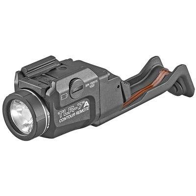 TLR-7Â® A CONTOUR REMOTE LOW-PROFILE, RAIL-MOUNTED TACTICAL LIGHT WITH INTEGRATED CONTOUR REMOTE SWITCH