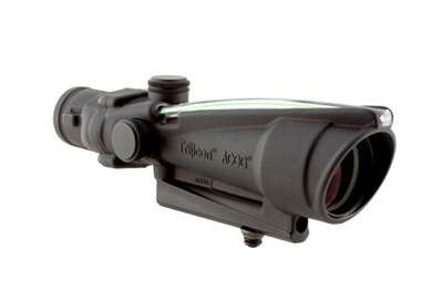 TRIJICON TA11-G ACOG 3.5X35 DUAL ILLUMINATED GREEN DONUT .223 BALLISTIC RETICLE